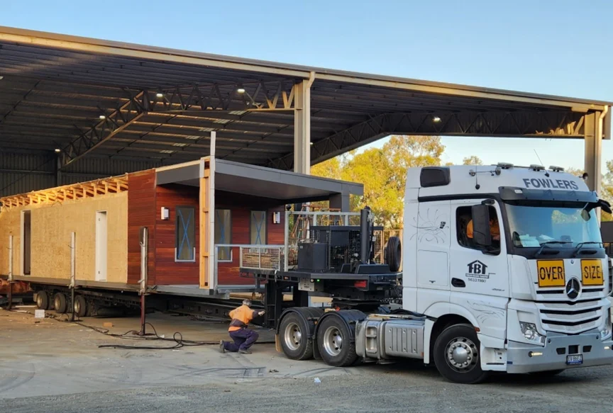 Modular Home Delivery